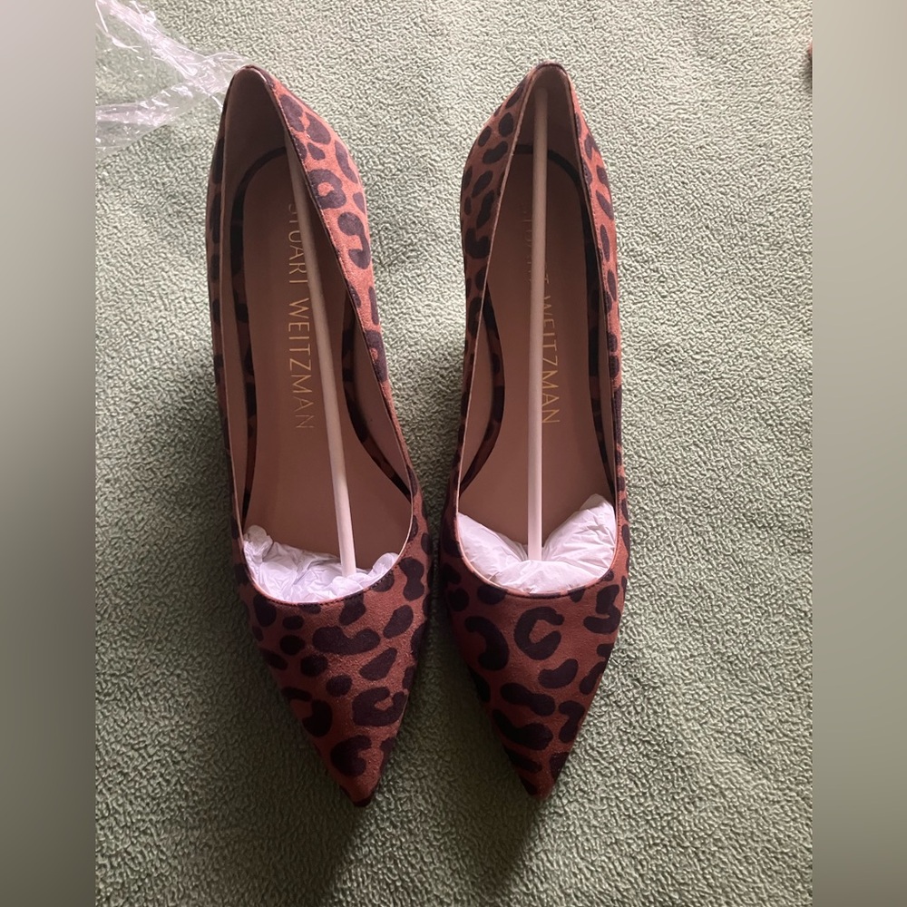 Stuart Weitzman Leopard Print Women's Shoes
